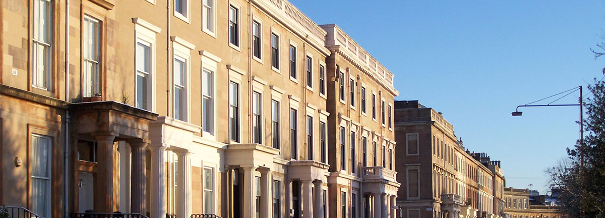 Image of town houses used for property posts
